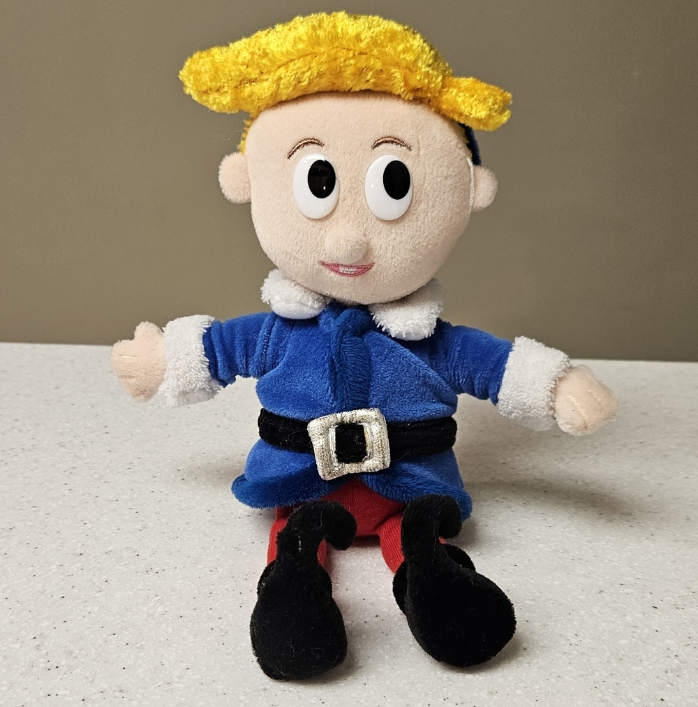 Rudolph the Red Nosed Reindeer & Friends Hermey the Dentist Elf Plush